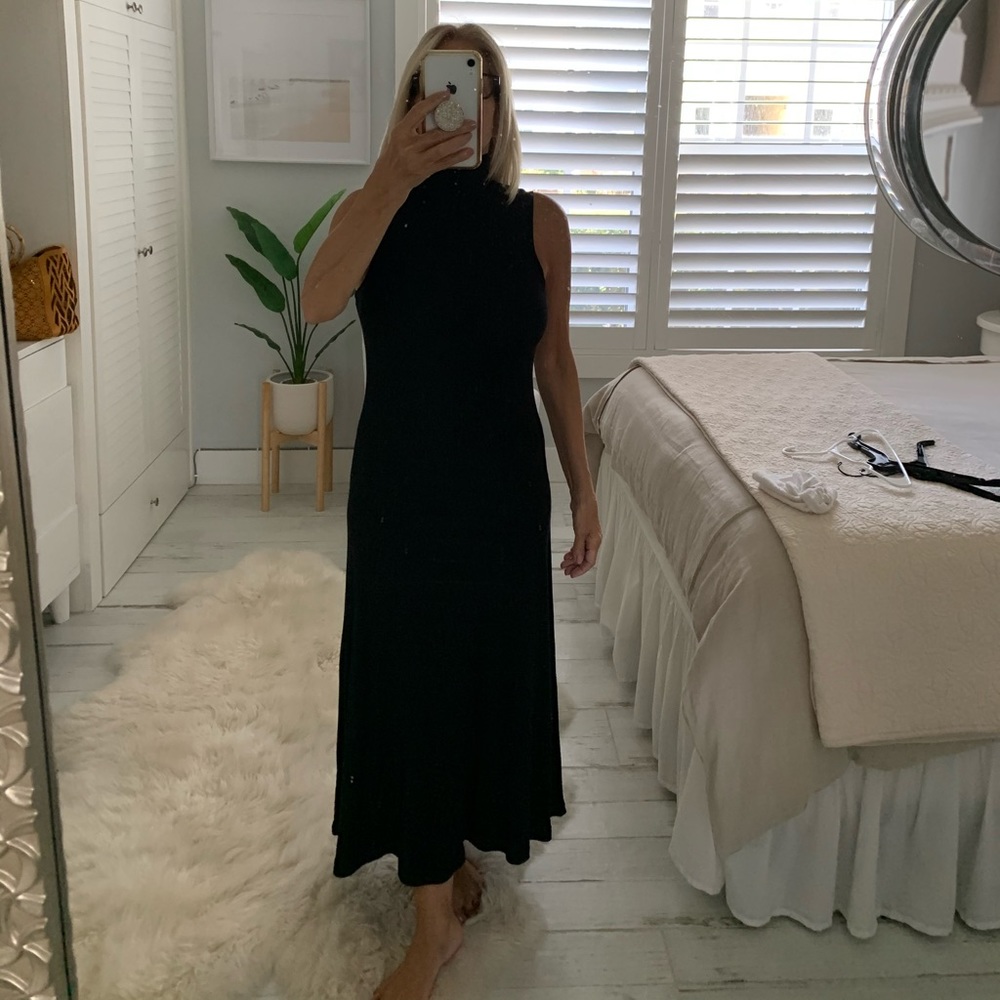 Polo Ralph Lauren black sleeveless dress